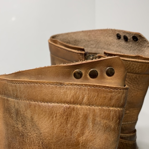 Bed Stu boot golden tan distressed wrapped - Picture 13 of 16